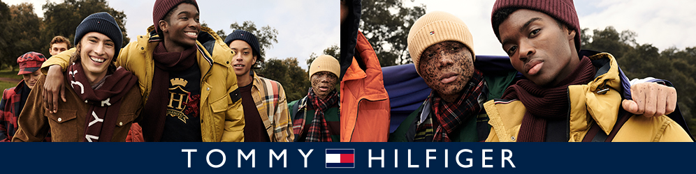 tommy knit tjm signature navy multi