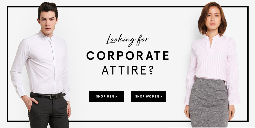 Corporate Attire For Women Men ZALORA Philippines