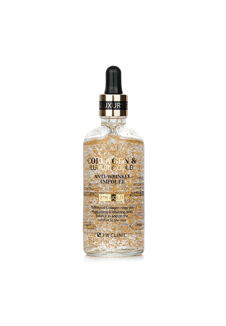 3W Clinic - Collagen & Luxury Gold Anti-Wrinkle Ampoule 100ml/3.38oz