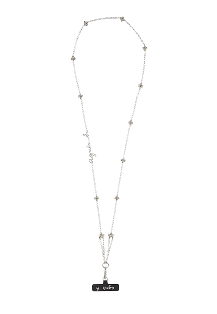 agnès b. Double Bloom Phone Strap