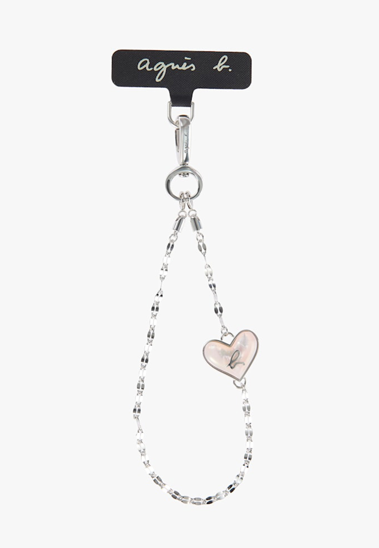 agnès b. About Love Heart Phone Strap