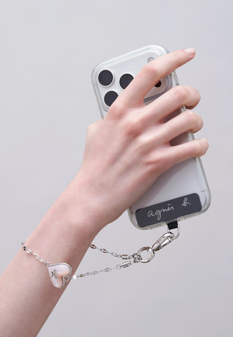 agnès b. About Love Heart Phone Strap