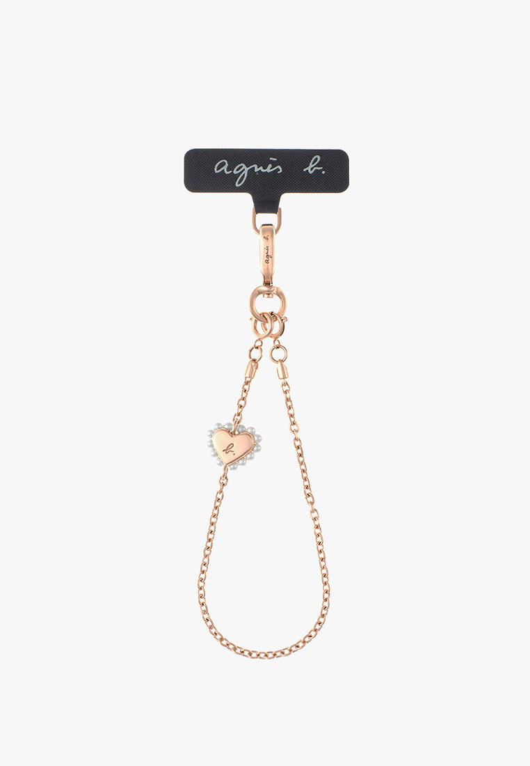 agnès b. Love Heart Phone Strap