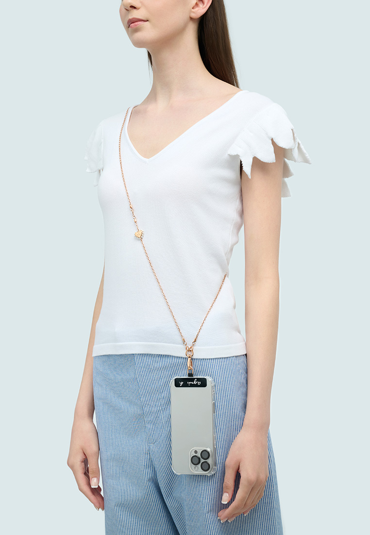 agnès b. Love Heart Phone Strap