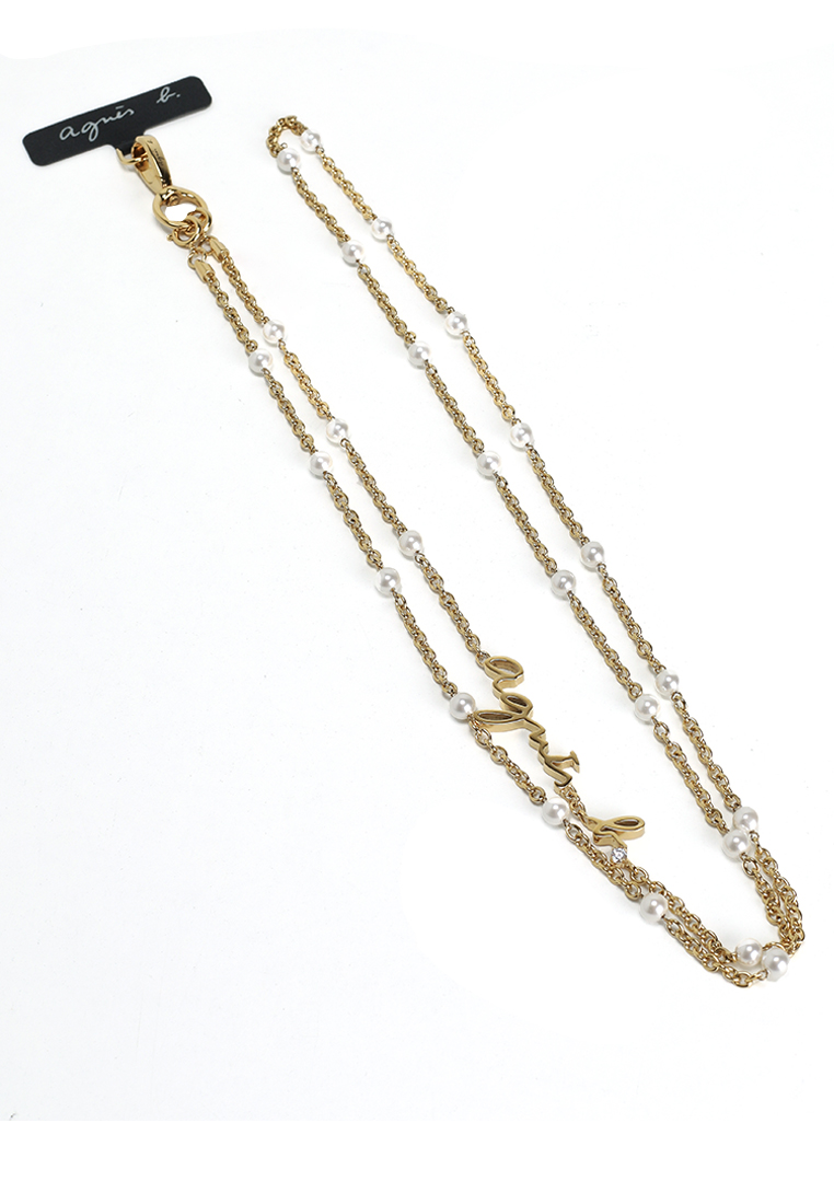 agnès b. Canopy Pearl Phone Strap