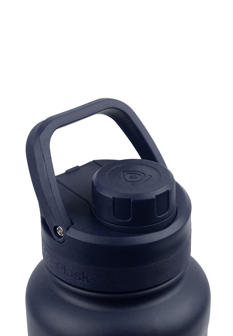 Aquaflask 40oz Cobalt Blue New Sports Lid Bottle Wide Mouth Vacuum Insulated Stainless Steel Drinking Water Bottle