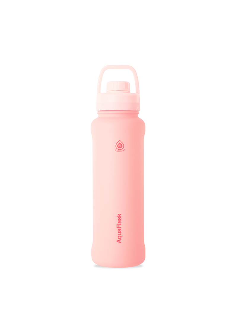 Aquaflask 40oz Blush New Sports Lid Bottle Wide Mouth Vacuum Insulated Stainless Steel Drinking Water Bottle