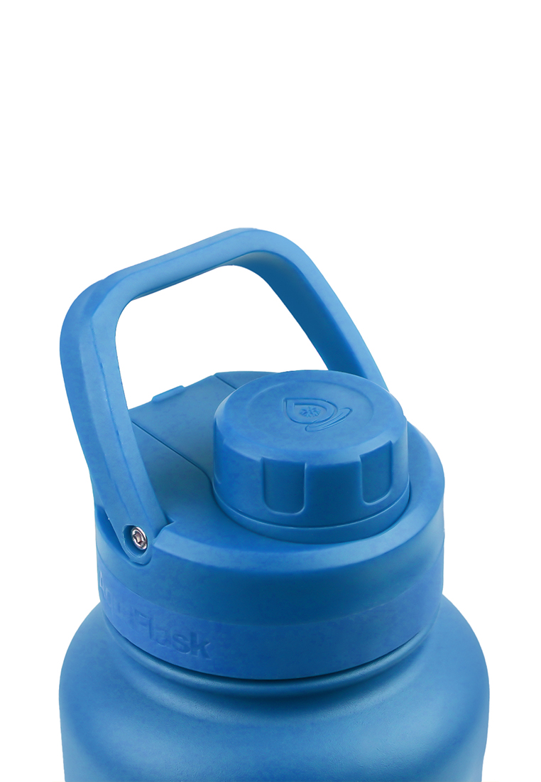 Aquaflask 40oz Pacific Blue New Sports Lid Bottle Wide Mouth Vacuum Insulated Stainless Steel Drinking Water Bottle