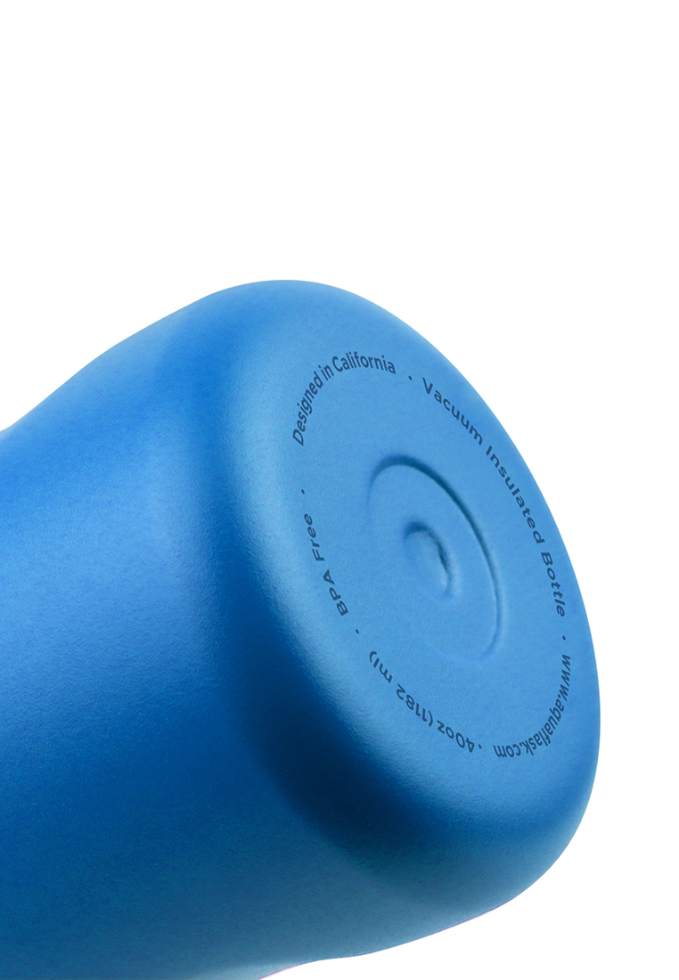 Aquaflask 40oz Pacific Blue New Sports Lid Bottle Wide Mouth Vacuum Insulated Stainless Steel Drinking Water Bottle