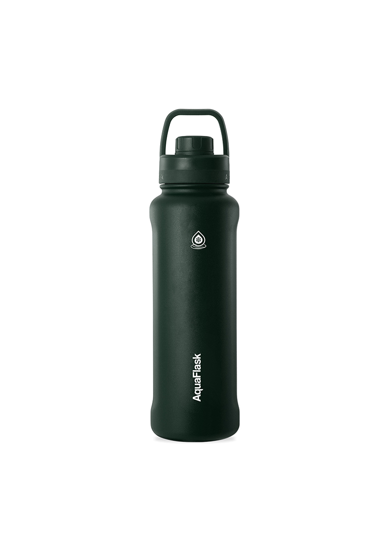 Aquaflask 40oz Moss Green New Sports Lid Bottle Wide Mouth Vacuum Insulated Stainless Steel Drinking Water Bottle