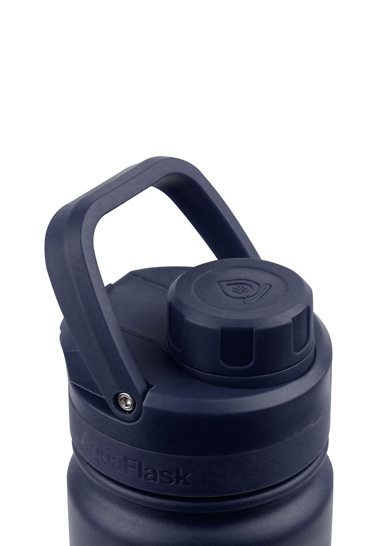 Aquaflask 22oz Cobalt Blue New Sports Lid Bottle Wide Mouth Vacuum Insulated Stainless Steel Drinking Water Bottle