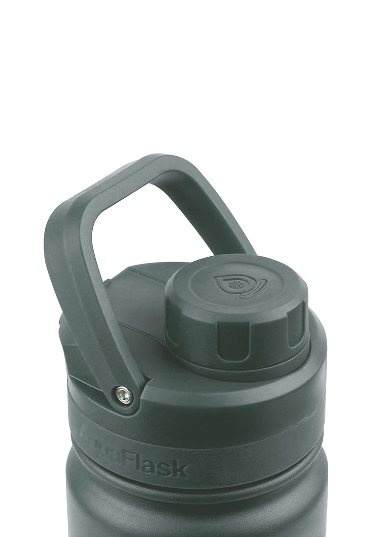 Aquaflask 22oz Graphite New Sports Lid Bottle Wide Mouth Vacuum Insulated Stainless Steel Drinking Water Bottle
