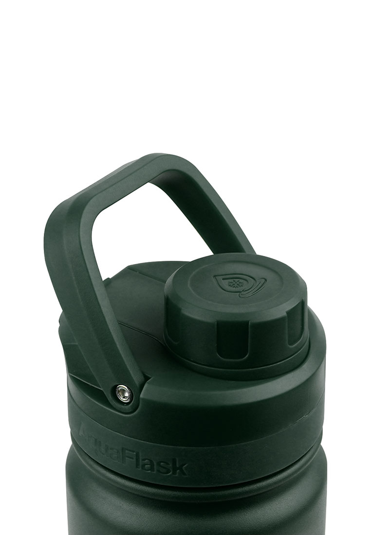 Aquaflask 22oz Moss Green New Sports Lid Bottle Wide Mouth Vacuum Insulated Stainless Steel Drinking Water Bottle
