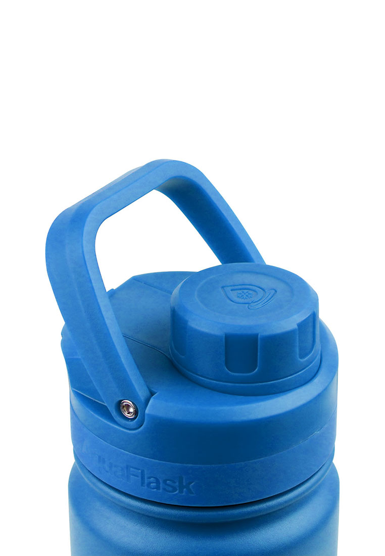 Aquaflask 22oz Pacific Blue New Sports Lid Bottle Wide Mouth Vacuum Insulated Stainless Steel Drinking Water Bottle