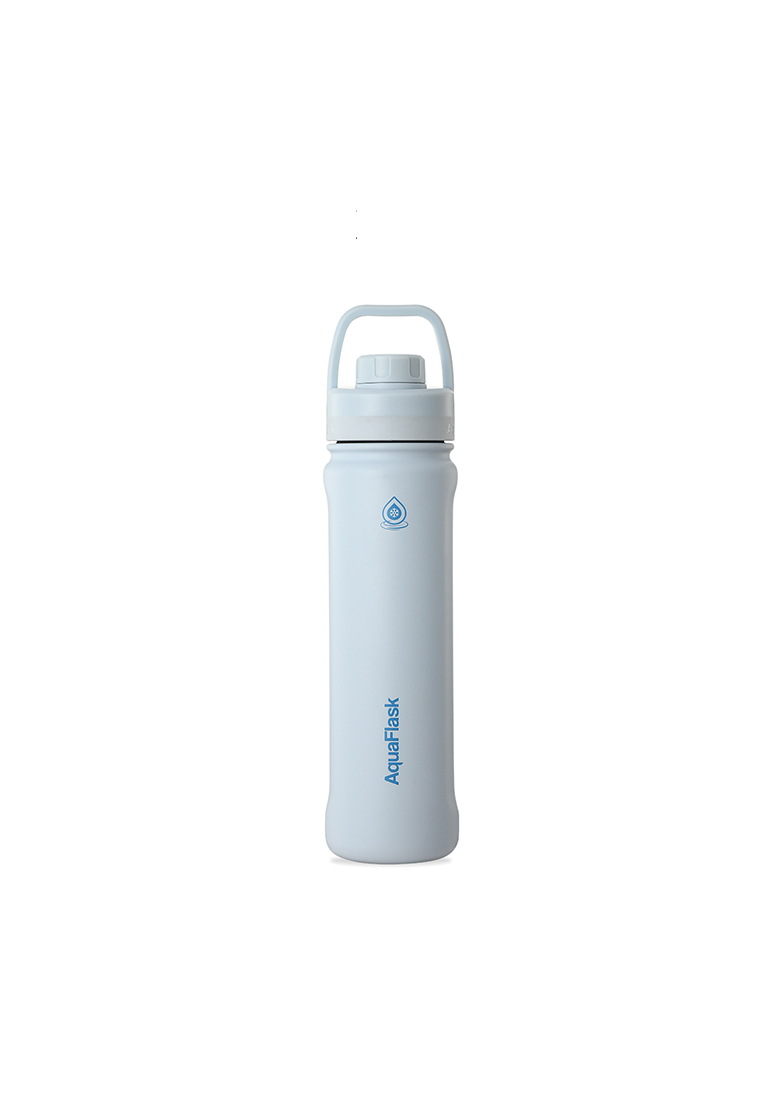 Aquaflask 22oz Sea Salt New Sports Lid Bottle Wide Mouth Vacuum Insulated Stainless Steel Drinking Water Bottle