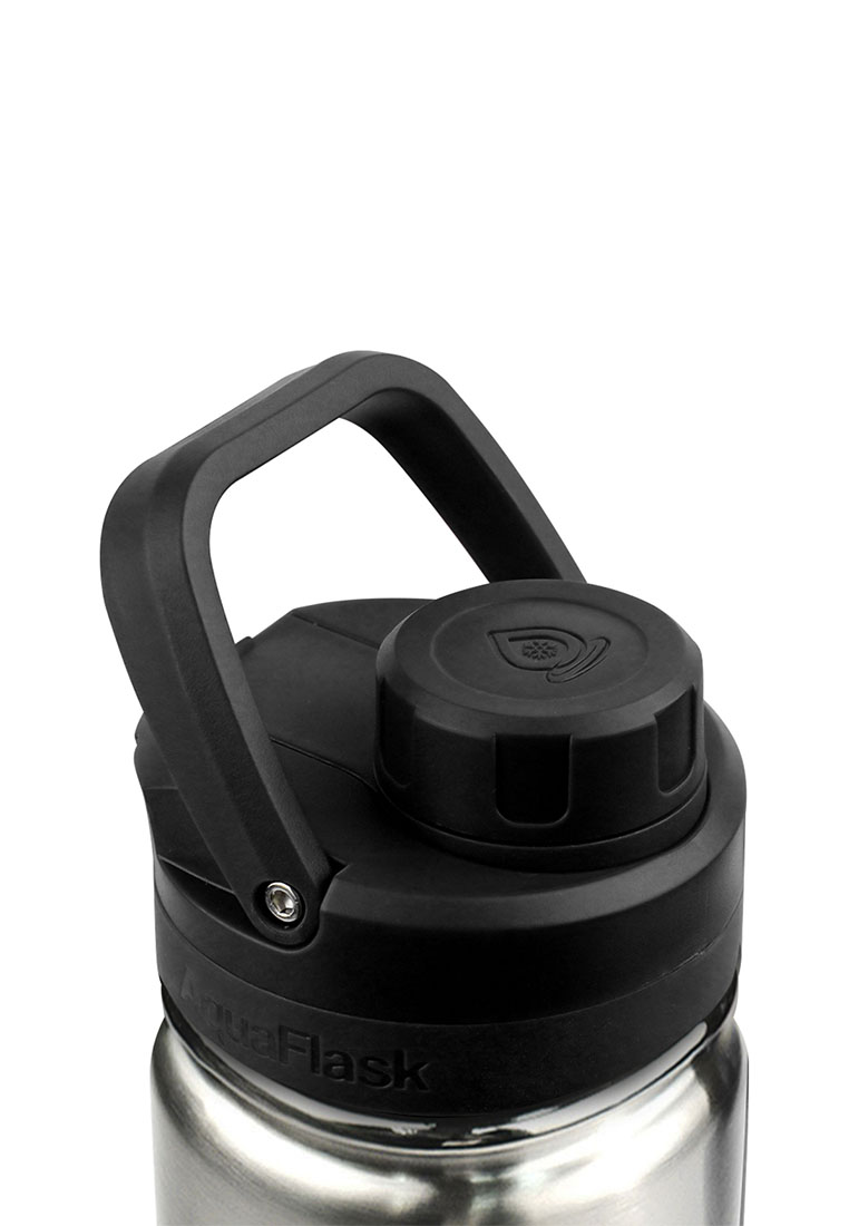 Aquaflask 22oz Silver Steel New Sports Lid Bottle Wide Mouth Vacuum Insulated Stainless Steel Drinking Water Bottle