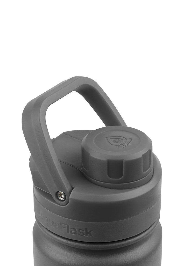 Aquaflask 22oz Stone Gray New Sports Lid Bottle Wide Mouth Vacuum Insulated Stainless Steel Drinking Water Bottle