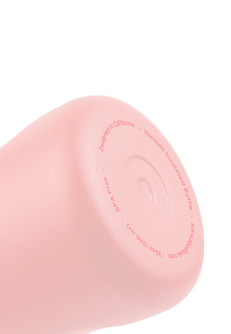 Aquaflask 32oz Blush New Sports Lid Bottle Wide Mouth Vacuum Insulated Stainless Steel Drinking Water Bottle