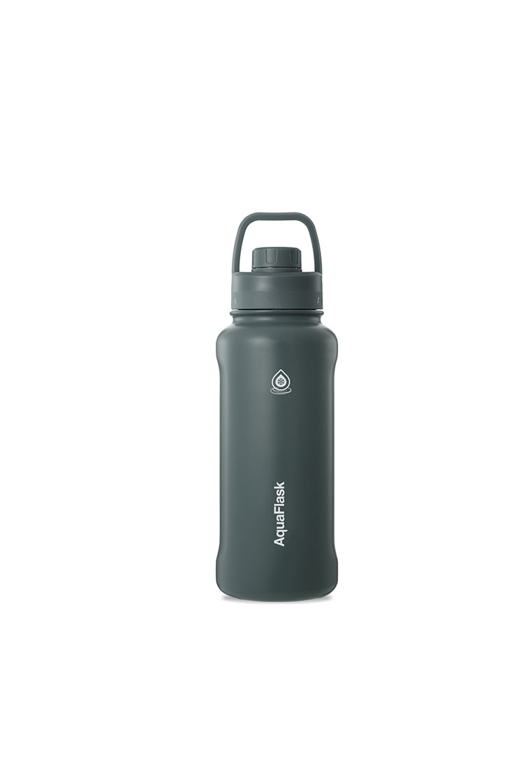 Aquaflask 32oz Graphite New Sports Lid Bottle Wide Mouth Vacuum Insulated Stainless Steel Drinking Water Bottle