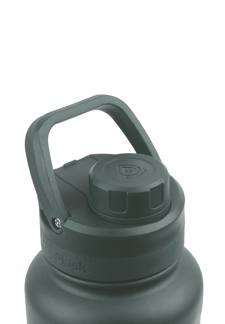 Aquaflask 32oz Graphite New Sports Lid Bottle Wide Mouth Vacuum Insulated Stainless Steel Drinking Water Bottle