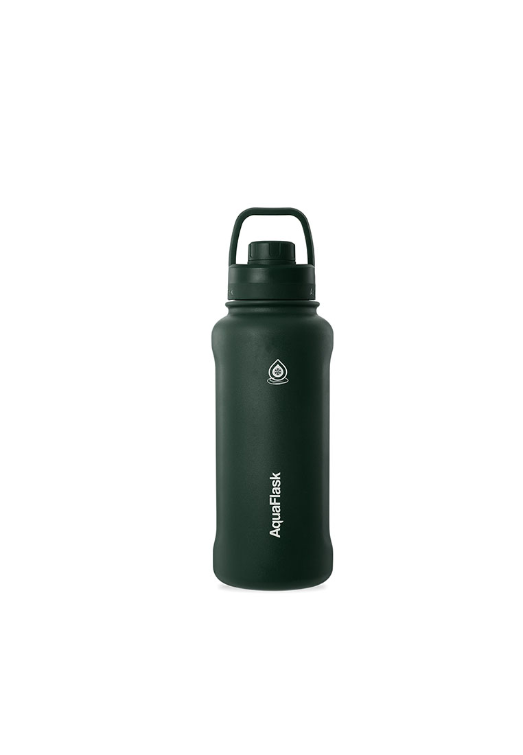 Aquaflask 32oz Moss Green New Sports Lid Bottle Wide Mouth Vacuum Insulated Stainless Steel Drinking Water Bottle