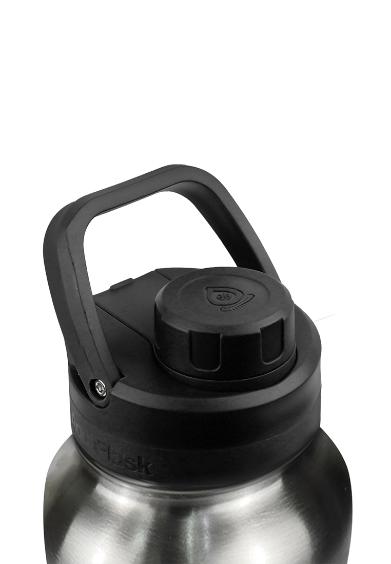 Aquaflask 32oz Silver Steel New Sports Lid Bottle Wide Mouth Vacuum Insulated Stainless Steel Drinking Water Bottle