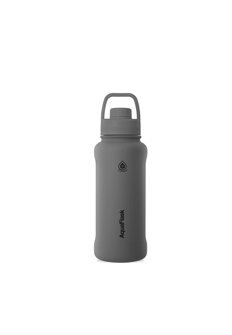 Aquaflask 32oz Stone Gray New Sports Lid Bottle Wide Mouth Vacuum Insulated Stainless Steel Drinking Water Bottle