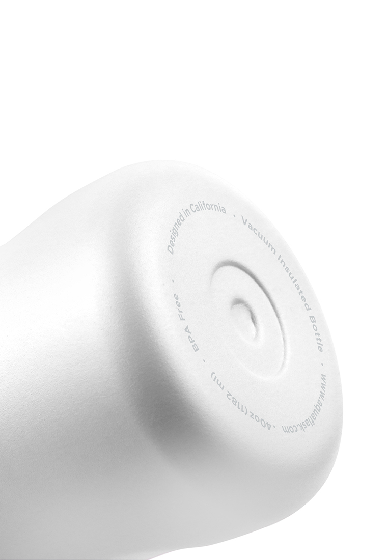 Aquaflask 40oz Arctic White New Sports Lid Bottle Wide Mouth Vacuum Insulated Stainless Steel Drinking Water Bottle