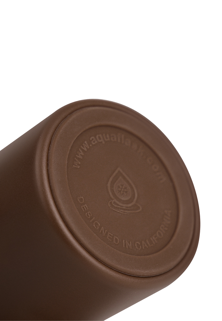 Aquaflask 16oz Slate Cup Espresso Collection Vacuum Insulated Drinking Water Bottle