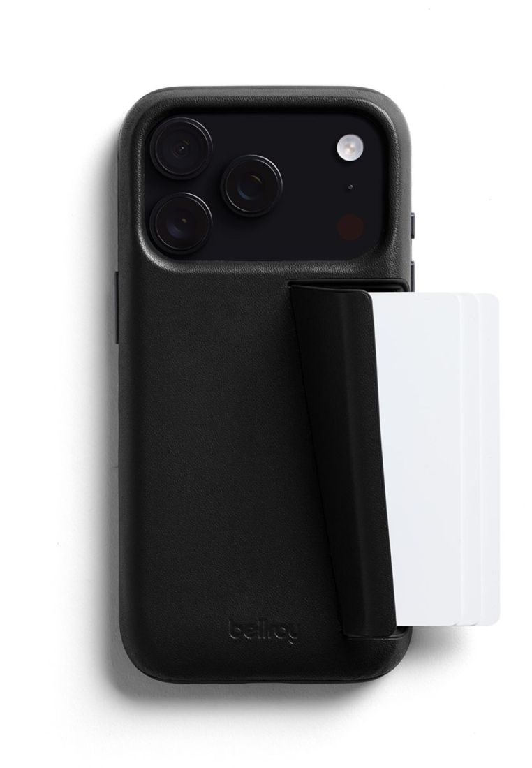 Bellroy Phone Case - 3 Card Iphone 17 Pro - Black
