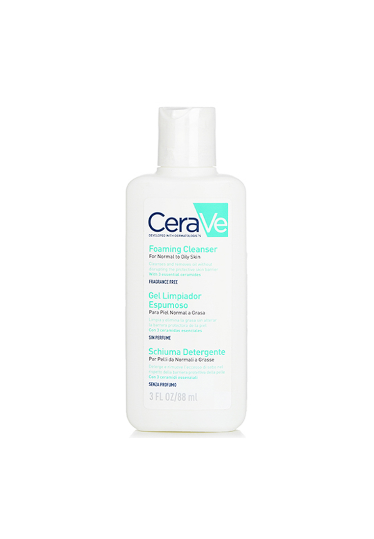 CeraVe Foaming Facial Cleanser For Normal To Oily Skin 88ml/3oz
