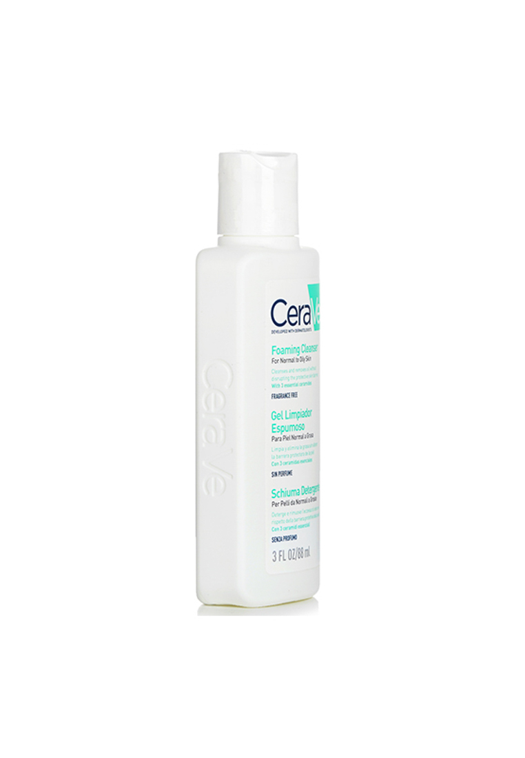 CeraVe Foaming Facial Cleanser For Normal To Oily Skin 88ml/3oz