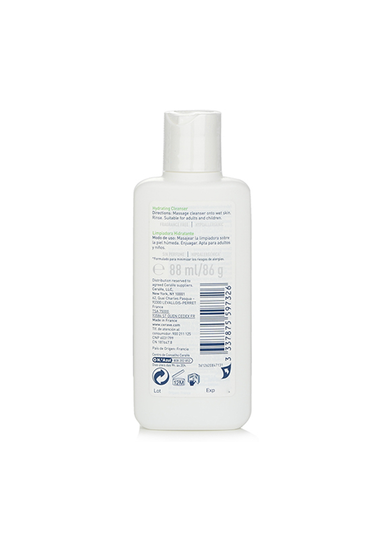 Cerave - Cerave Hydrating Cleanser Cream For Normal To Dry Skin 88ml/3oz