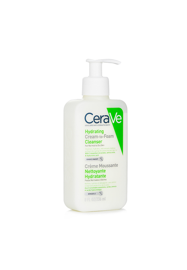 Cerave - Hydrating Cream-To-Foam Cleanser 236ml/8oz