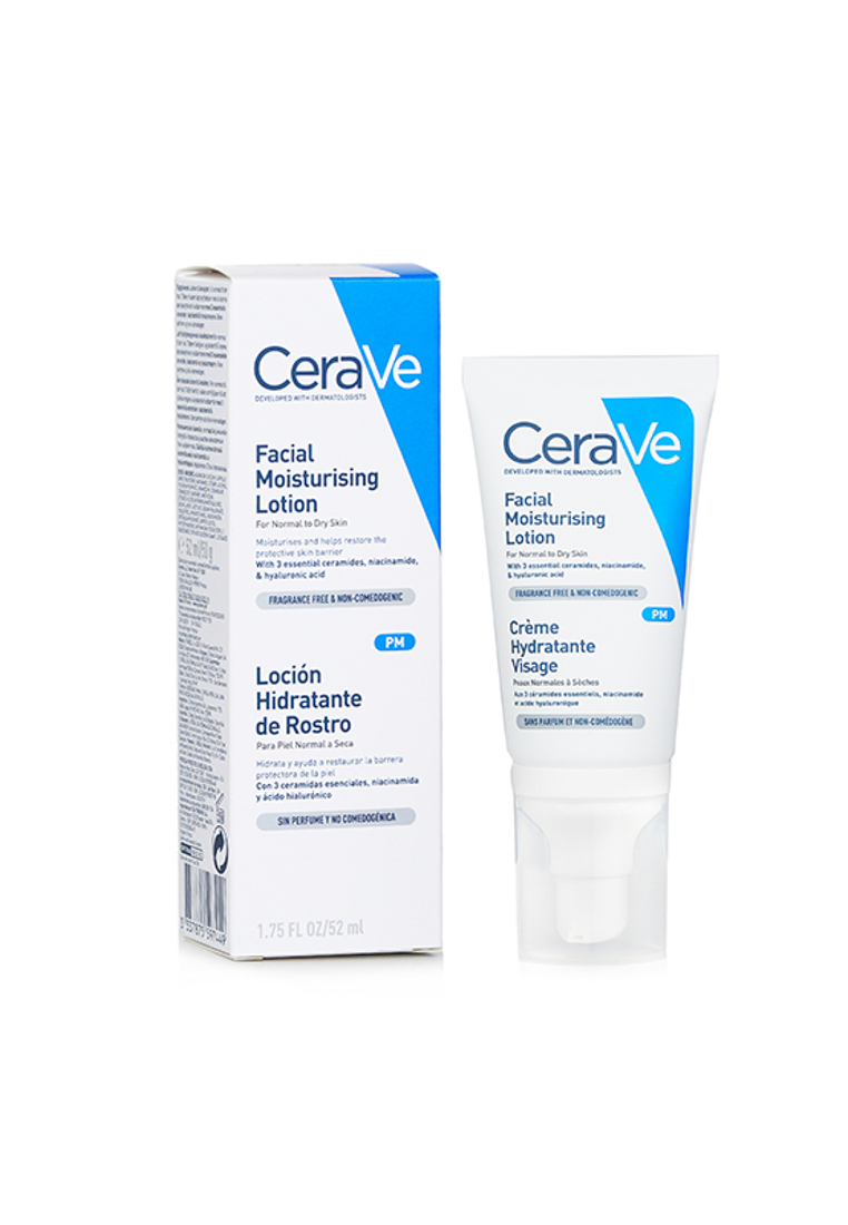 Cerave - Facial Moisturizing Lotion For Normal To Dry Skin 52ml/1.75oz