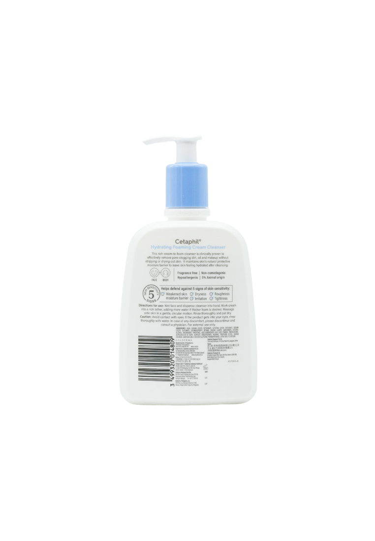CETAPHIL Hydrsting Foaming Cream Cleanser 473ml