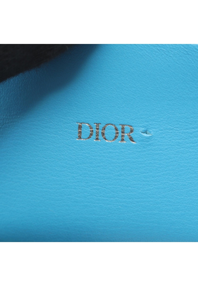 Pre-Loved Christian Dior saddle AirPods Pro case earphone case leather blue