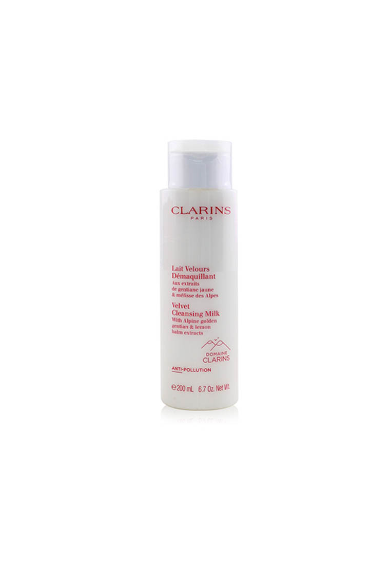 Clarins - Velvet Cleansing Milk With Alpine Golden Gentian & Lemon Balm Extracts 200Ml/6.7Oz