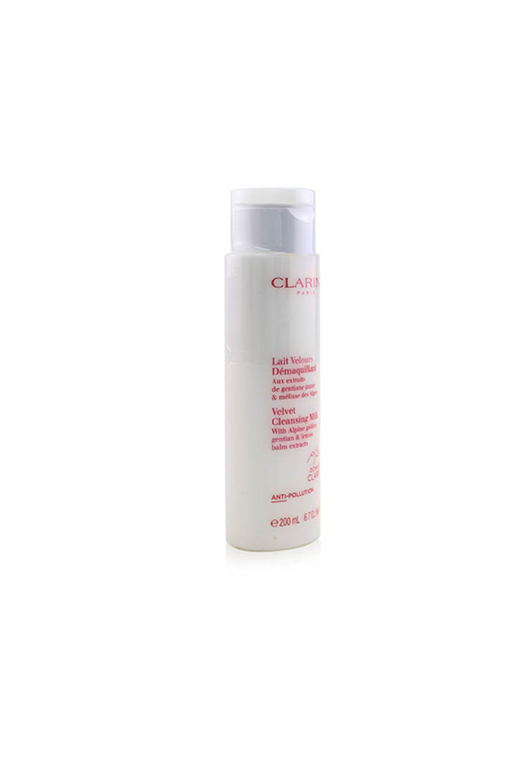 Clarins - Velvet Cleansing Milk With Alpine Golden Gentian & Lemon Balm Extracts 200Ml/6.7Oz