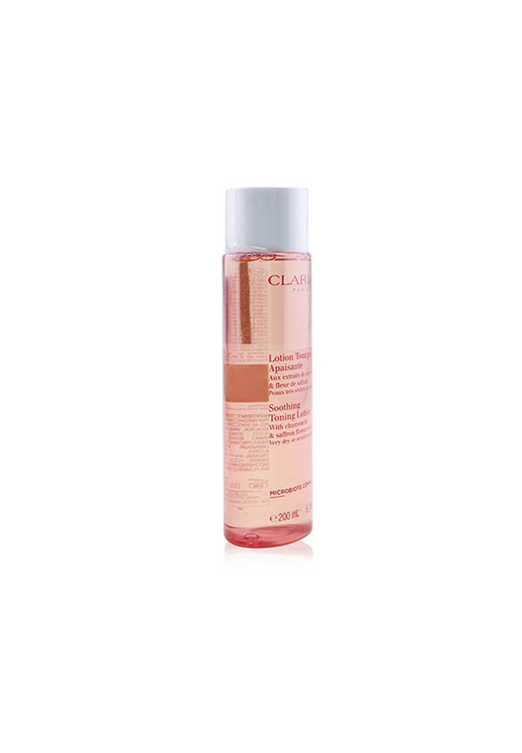 Clarins - Soothing Toning Lotion With Chamomile & Saffron Flower Extracts - Very Dry Or Sensitive Skin 200Ml/6.7Oz