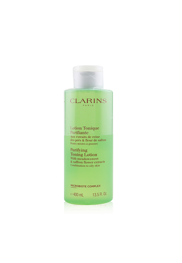 Clarins - Purifying Toning Lotion With Meadowsweet & Saffron Flower Extracts - Combination To Oily Skin 400Ml/13.5Oz