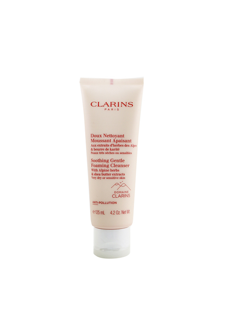 Clarins - Soothing Gentle Foaming Cleanser With Alpine Herbs & Shea Butter Extracts - Very Dry Or Sensitive Skin 125Ml/4.2Oz
