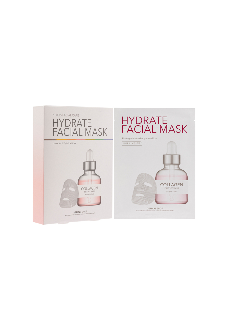 DERMAL SHOP Hydrate Facial Mask Collagen 7piece