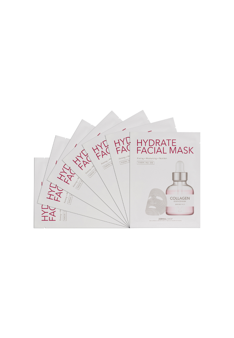 DERMAL SHOP Hydrate Facial Mask Collagen 7piece