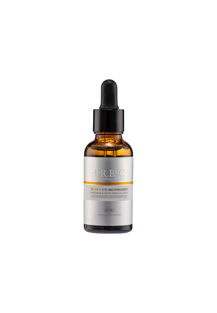 DR.BSC 2X VC Whitening & Spots Dissolve Serum (Plus 11% Nicotinamide) 30ml