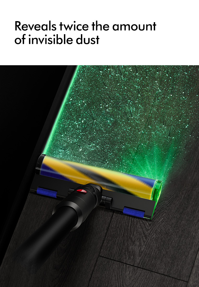 Dyson V10 Optic Powerful Vacuum Cleaner | 3-in-1 with dock | Illuminates Hidden Dust | 150Airwatts
