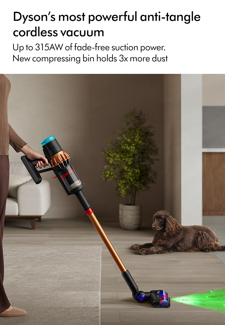 Dyson V16 Piston Animal Powerful Anti-Tangle Cordless Vacuum Cleaner | 4-in-1 w/ dock | 315AW