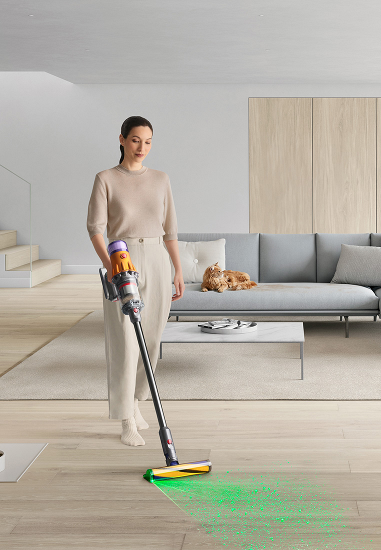 Dyson V12 Detect Slim Absolute ™ HEPA Cordless Vacuum | 5-in-1 with dock | 150AW Powerful Suction