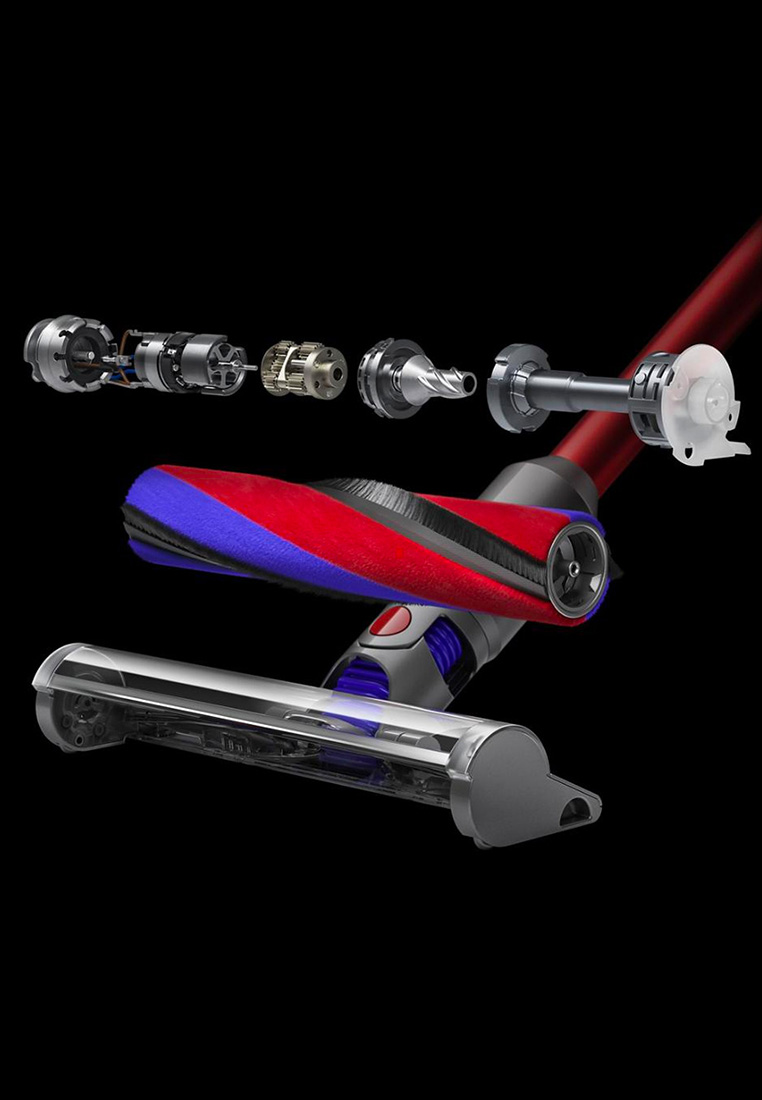 Dyson V8 Slim Fluffy ™ Cordless Vacuum Cleaner | 4-in-1 with dock | 40 Mins Runtime | Soft Roller Head