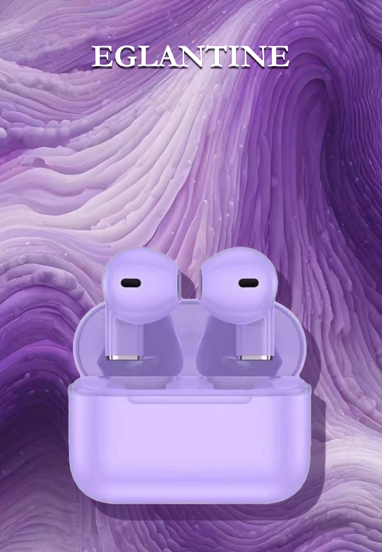 EGLANTINE Value Deal - 2 PUMA Digital Watches + 2 5s PRO MINI Wireless Earphones - (1 Purple and 1 White)